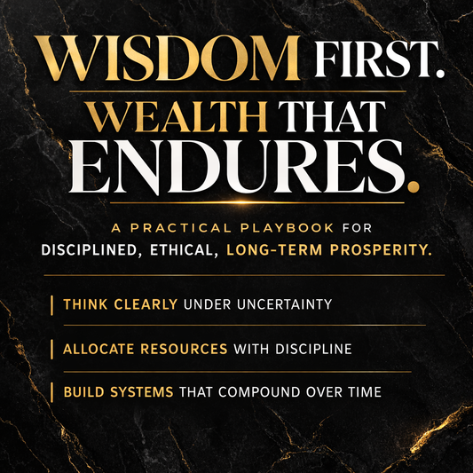 Playbook: The Rabbi’s Wealth & Wisdom Mindset (Digital Edition)