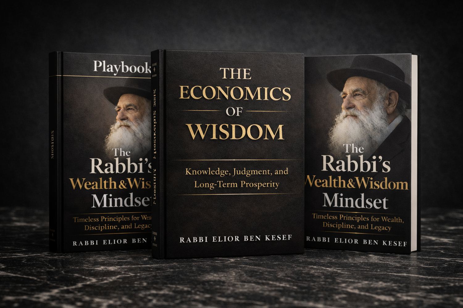 Wisdom Collection Bundle with all 3 premium digital books on wealth and business strategy
