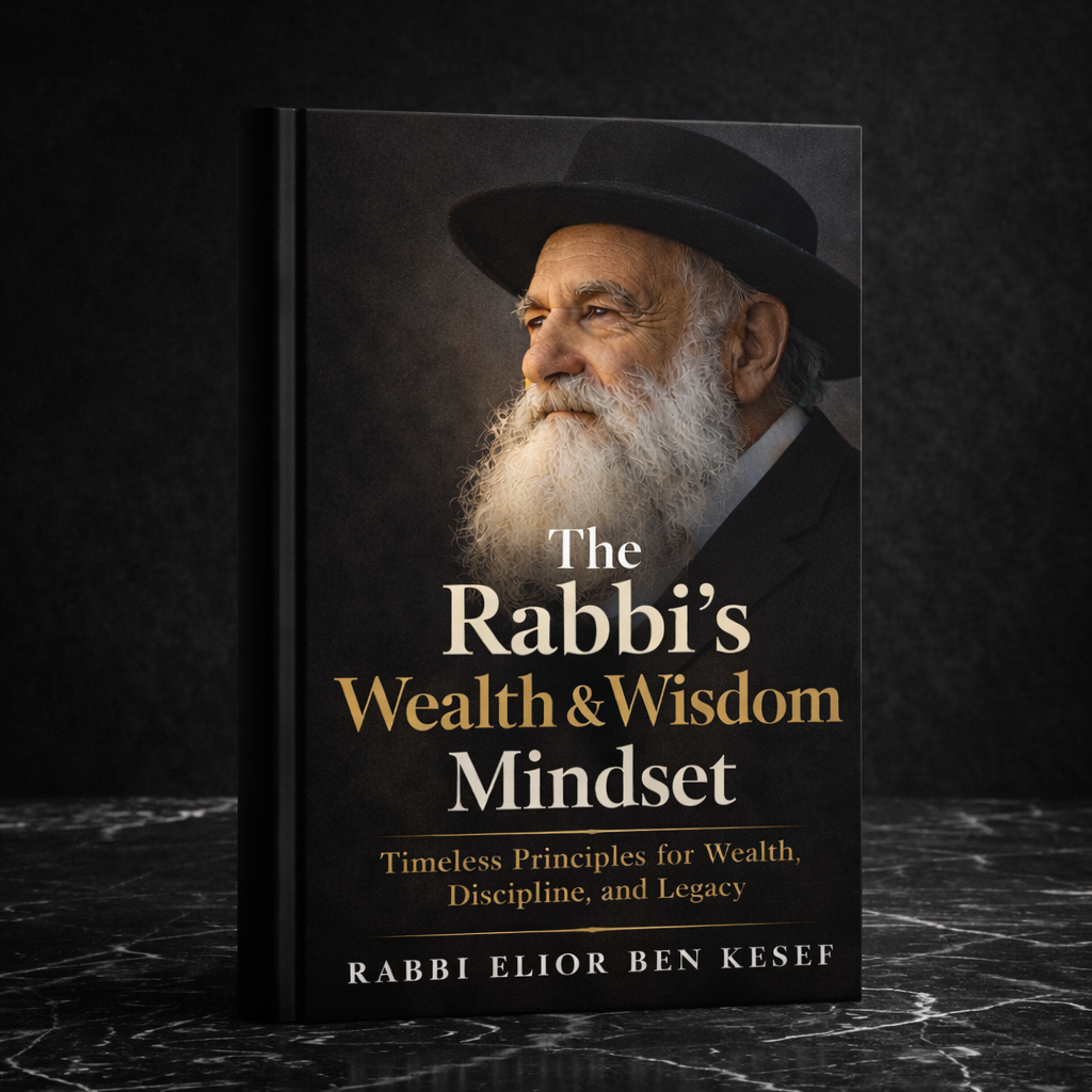 Rabbi Elior Ben Kesef portrait for The Rabbi’s Wealth & Wisdom Mindset